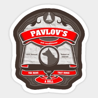 Pavlovs Pet Conditioner Sticker